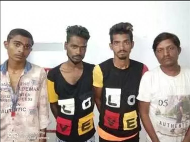 शादी का झांसा देकर नाबालिग का अपहरण करने वाले चार गिरफ्तार