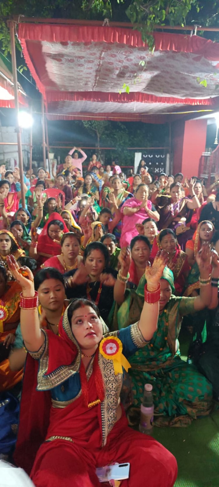 गोरखा महिला समिति ने हर्षोल्लास के साथ मनाया हरितालिका तीज महोत्सव