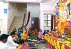 हवन, पूजन एवं भोग प्रसाद वितरण के साथ भिलाई-चरौदा निगम कार्यालय गणेश उत्सव कार्यक्रम का समापन