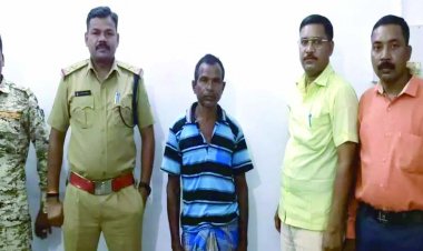 गोद लिए बेटे की टांगी मारकर हत्या, आरोपी गिरफ्तार