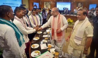 पूर्वोत्तर में जनजातीय समूहों से हुआ समझौता; 1170 उग्रवादी करेंगे सरेंडर