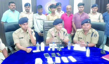 भिलाई में किराना व्यापारी से हुए 3 लाख रुपए लूट का खुलासा, ड्रायवर निकला मास्टर माइंड, 4 गिरफ्तार
