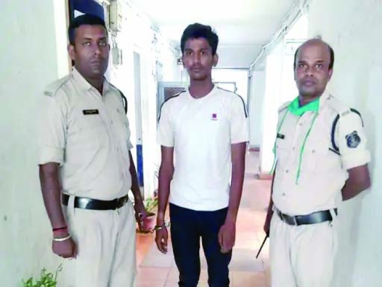 भिलाई: छात्रा से छेड़छाड़-मारपीट करने वाला  दल्ली राजहरा का  युवक  गिरफ्तार