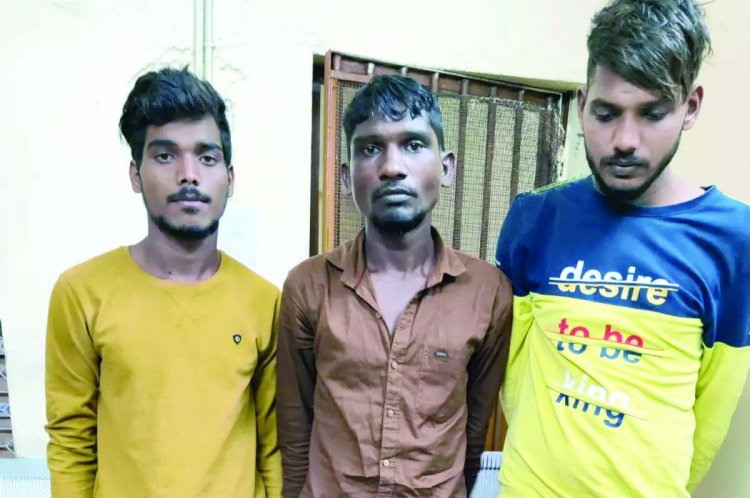 लूट और चोरी की 3 घटनाओं को अंजाम देने वाले आरोपी गिरफ्तार