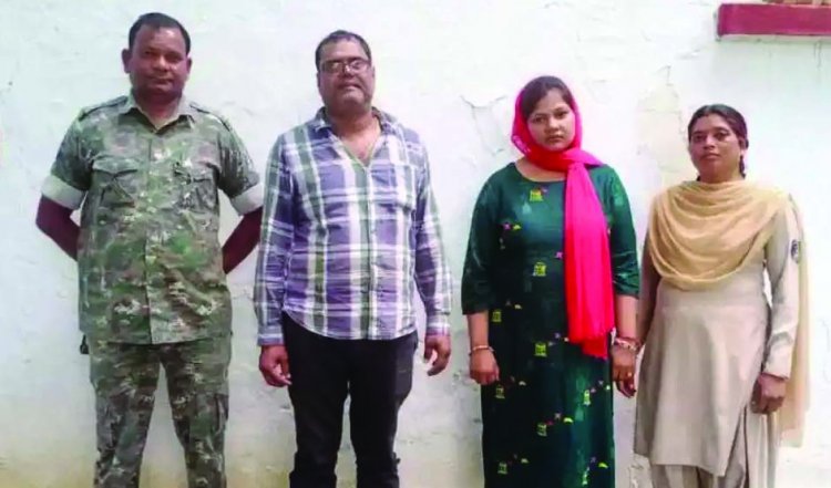 कंस्ट्रक्शन के नाम पर करोड़ों रुपए की ठगी करने वाले मियां-बीवी गिरफ्तार