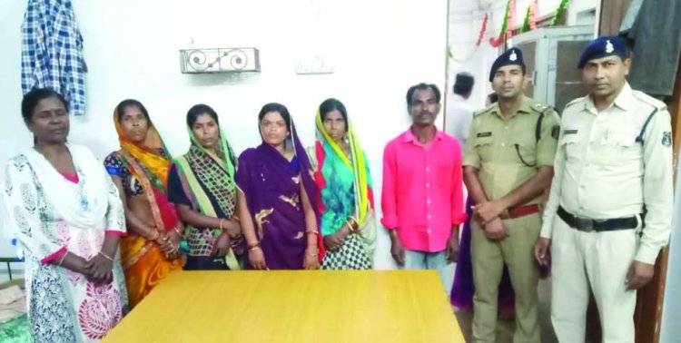 बड़ी खबर:भिलाई में अंतरराज्जीय बच्चा चोर गिरोह के 5 महिला गिरफ्तार