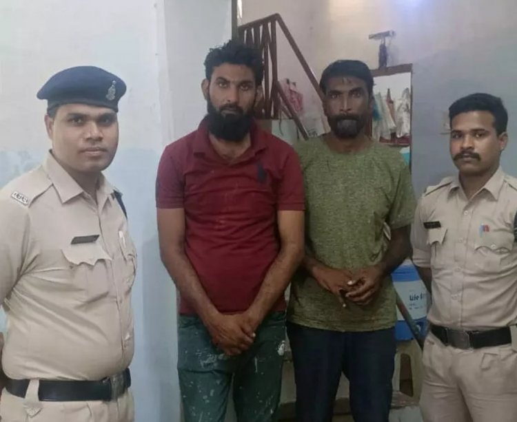 मोबाइल चोरी की बात को लेकर हत्या करने वाले दो आरोपी पुलिस गिरफ्त में