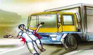 स्कूल से घर लौट रही छात्रा को बस ने मारी टक्कर, छात्रा गंभीर अवस्था में अस्पताल में भर्ती