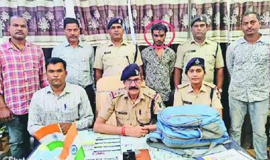 आरपीएफ ने 8.5 किलो गांजा के साथ युवक को पकड़ा