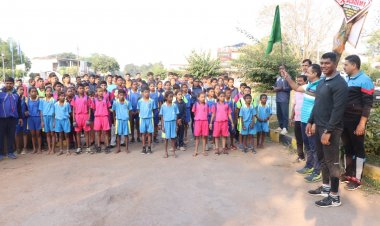 पुलिस झण्डा दिवस एवं राष्ट्रीय एकता दिवस के अवसर पर राष्ट्रीय एकता दौड़ का आयोजन