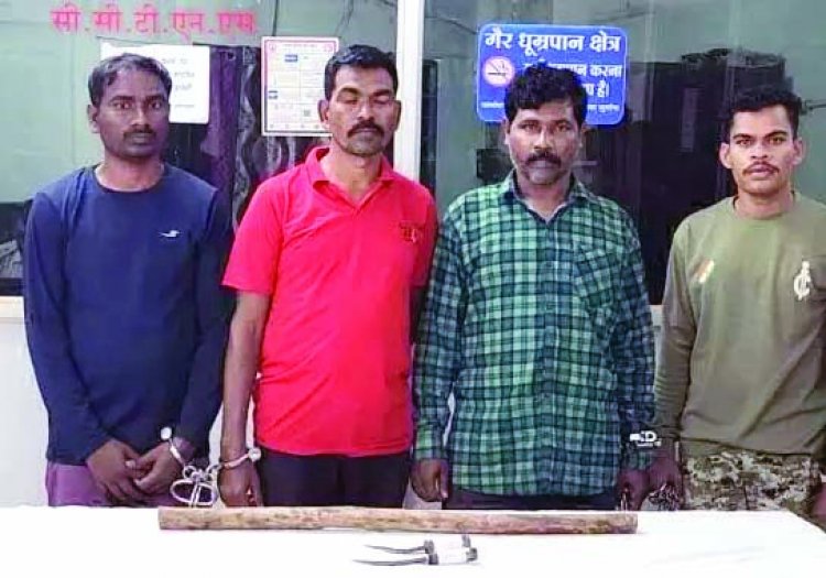 किसान के घर डाका डालने वाले तीन डकैत ओडिशा से गिरफ्तार