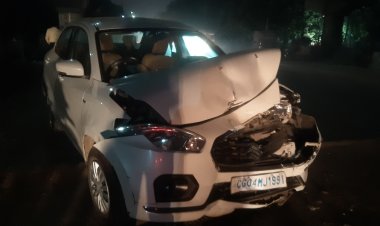 भिलाई: कार और DI में टक्कर