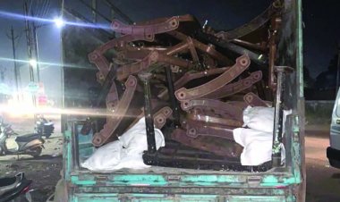 दुर्ग के अवैध चखना सेंटरों में पुलिस की दबिश