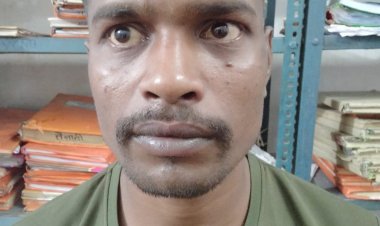 धारदार चाकू के साथ गिरफ्तार बदमाश को दुर्ग पुलिस ने भेजा जेल