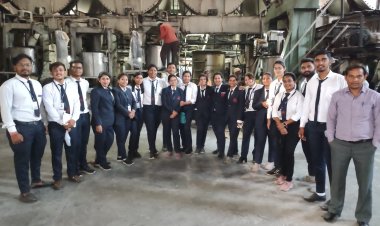 श्री शंकराचार्य टेक्निकल कैंपस के अंतर्गत संचालित MBA के विद्यार्थियों ने किया Industrial Visit