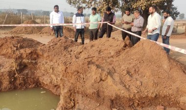 सड़क निर्माण एजेंसी की लापरवाही की वजह से रिसाली निगम क्षेत्र के ढाई हजार घरों में पानी नहीं