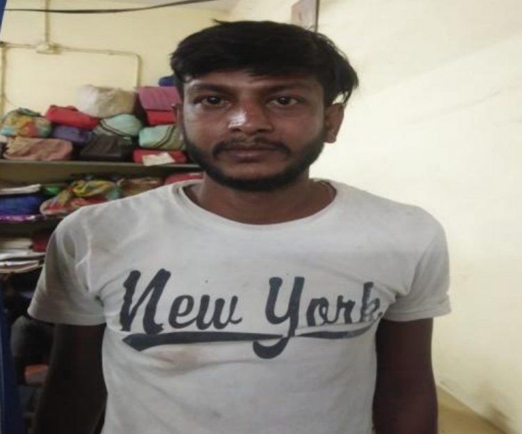 पिकअप वाहन से चोरी का लोहा ले जाते आरोपी को मोहन नगर पुलिस ने किया गिरफ्तार