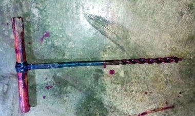 हैंड ड्रिलर गले में घुसाकर युवक की हत्या