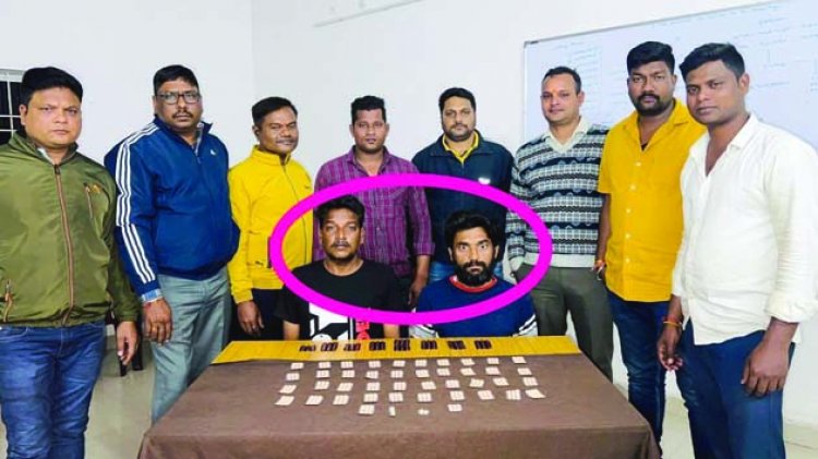 नशे के सौदागरों को वैशालीनगर पुलिस ने किया गिरफ्तार