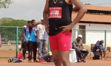 छत्तीसगढ़िया ओलंपिक के  100 मीटर स्पर्धा में कामेश ने दुर्ग जिले को दिलाया गोल्ड