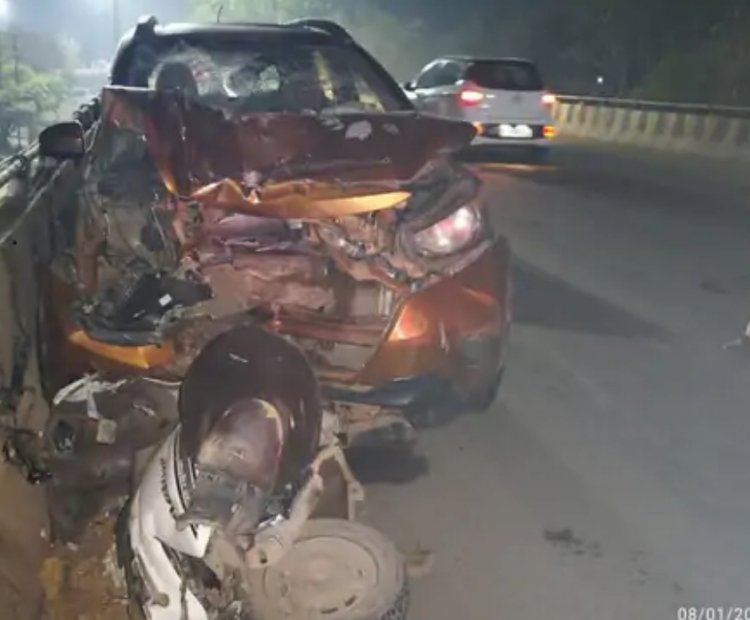 दुर्ग में भीषण सड़क हादसा, कार की चपेट में आने से पति-पत्नी की हुई मौत