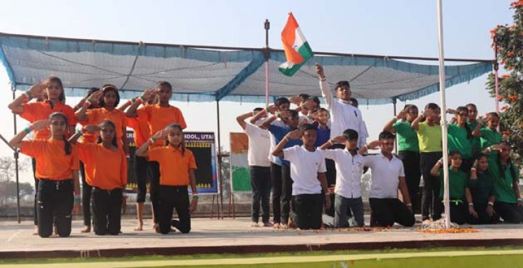 केपीएस में हर्षोल्लास से मनाया गया गणतंत्र दिवस