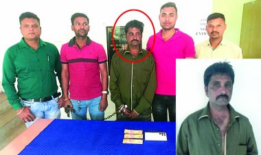 बीएसएनएल कार्यालय में वाहन लगाने के नाम पर ठगी करने वाला शातिर गिरफ्तार