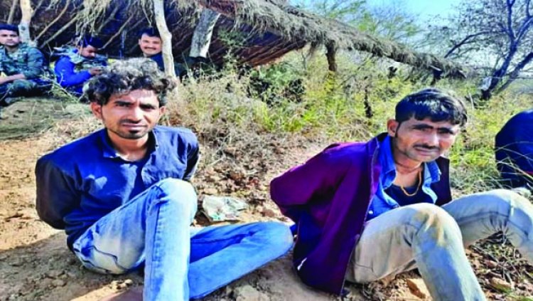 चंबल से केशव गुर्जर की गैंग का सफाया, 25 हजार रुपये का इनामी डकैत गिरफ़्तार