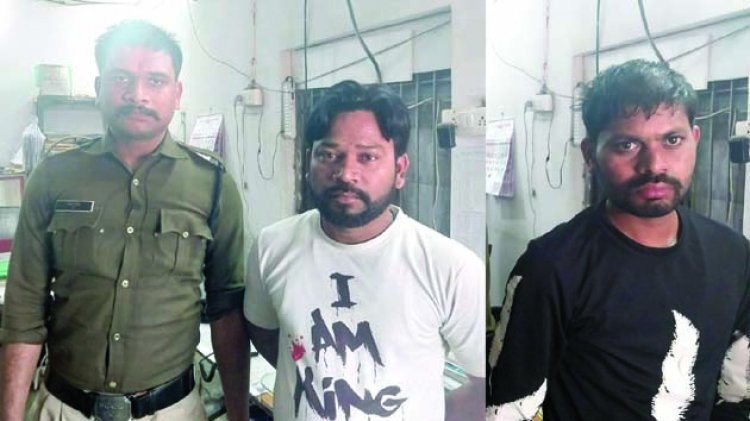 कुम्हारी पुलिस ने अवैध शराब के साथ दो को पकड़ा