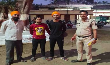 सुने मकानों में हाथ साफ करने वाले पिता-पुत्र सहित तीन गिरफ्तार