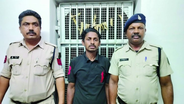 दुर्ग में छिपा था हत्या का आरोपी, रात्रि गश्त के दौरान मोहन नगर पुलिस ने पकड़ा