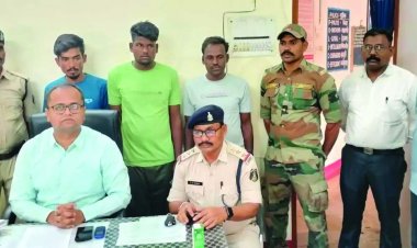 बच्चों एवं महिलाओं को काम दिलाने के बहाने बेच देता था दूसरे राज्यों में, एक महिला सहित चार आरोपी गिरफ्तार