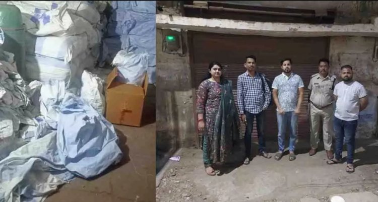 दुर्ग में 10 लाख के अवैध गुटखा से भरे गोडाउन सील, खाद्य विभाग की टीम ने की कार्रवाई