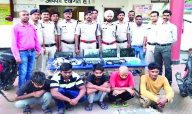 किराये के मकान में चल रहा था सट्टा, 5 में से तीन आरोपी दुर्ग निवासी