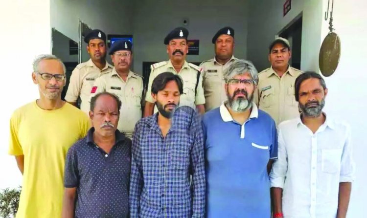 चिटफंड मामले में पुलिस ने की कार्रवाई, 5 गिरफ्तार