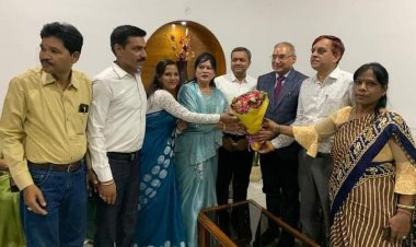 जस्टिस चौरड़िया का दुर्ग जिला अधिवक्ता संघ के पदाधिकारियों ने किया स्वागत