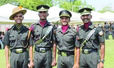 छत्तीसगढ़ के 5 युवा सैन्य अधिकारी बनकर देश की सेवा के लिए तैयार