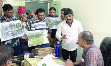 दुर्ग के पोलसायपारा तलाब को साफ करने भाजयुमो ने दिया 15 दिन का अल्टिमेटम