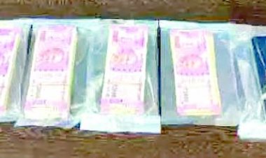 नक्सलियों के 2-2 हजार के नोटों को बैंक में जमा करने निकले सहयोगी 6.20 लाख रु. सहित गिरफ्तार