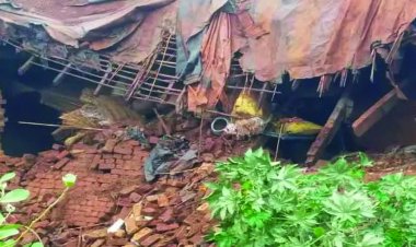 कच्ची मकान ढहने से पति-पत्नी की मौत
