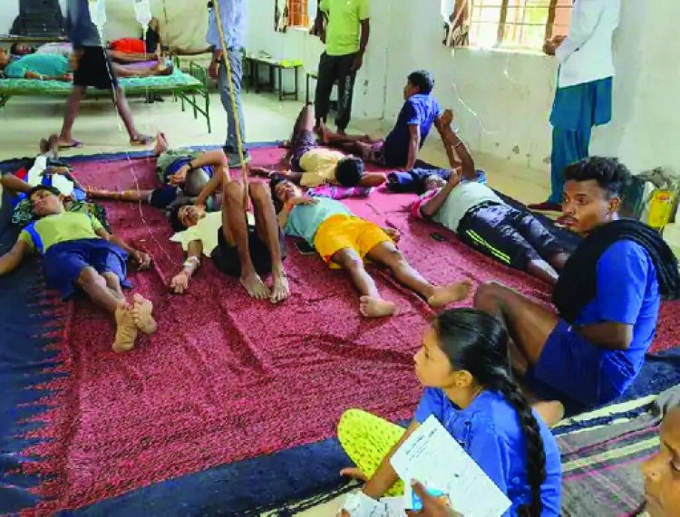 बीजापुर के 13 गांवों में फैला डायरिया, 2 दिन में पहुंचे 300 से ज्यादा मरीज
