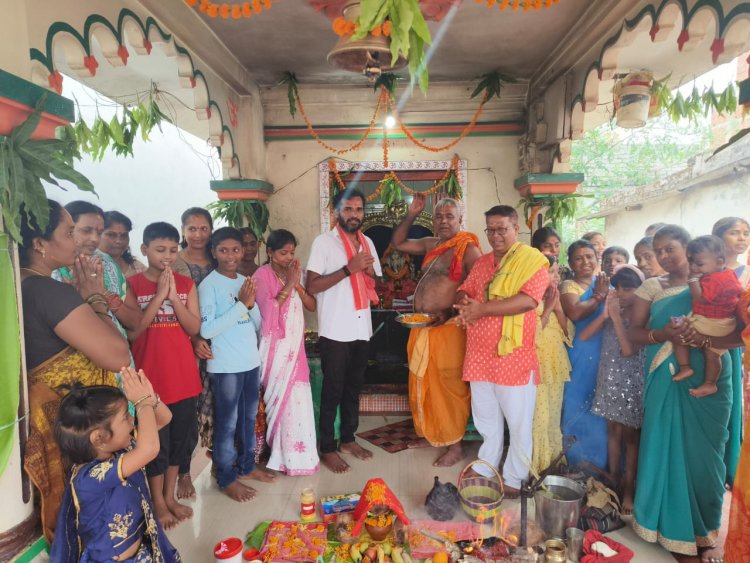 श्री श्री सिद्धिविनायक मंदिर का मनाया गया स्थापना दिवस