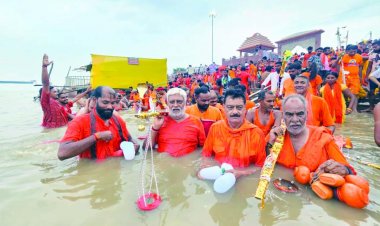 पूर्व मंत्री पाण्डेय के नेतृत्व में सुल्तानगंज से प्रारंभ हुई कांवर यात्रा