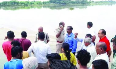 एनीकट में डूबा किशोर, तलाश में जुटी गोताखोरों की टीम