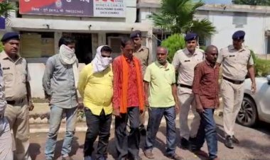 फर्जी दस्तावेज के आधार पर सरकारी जमीन को बेचने वाले 5 आरोपी को जेल