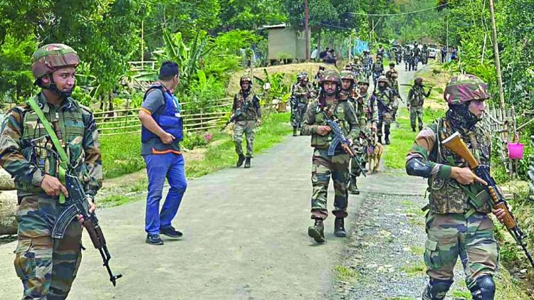 मणिपुर: उपद्रवियों की गोलीबारी में तीन कुकी नागरिकों की मौत