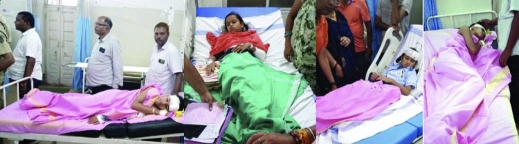 दुर्ग ब्रेकिंग : ऑटो पलटने से आत्मानंद स्कूल के कई बच्चे घायल, सूचना मिलते ही गृहमंत्री पहुंचे अस्पताल