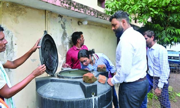 डेंगू नियंत्रण के लिए आयुक्त ने जिला, निगम, बीएसपी के स्वास्थ्य अमले के साथ किया संयुक्त निरीक्षण