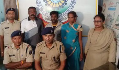 मकान को अपने कब्जे में लेने मां की हत्या, कलयुगी बेटा और बहू गिरफ्तार