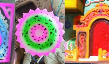 पूरे देश में लगा है प्रतिबंध, इधर दुर्ग जिले की गणेश पंडालों में सजावट के लिए थर्मोकाल का धड़ल्ले हो रहा उपयोग